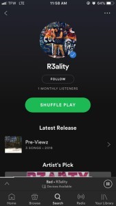 Reality — hip-hop artist profile photo