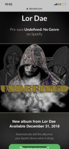 Lor Dae — hip-hop artist profile photo