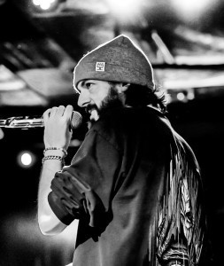 Abstract — hip-hop artist profile photo