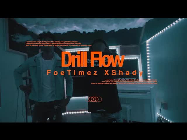 Foetimez - Drill Flow (feat Shady) [Official Music Video]