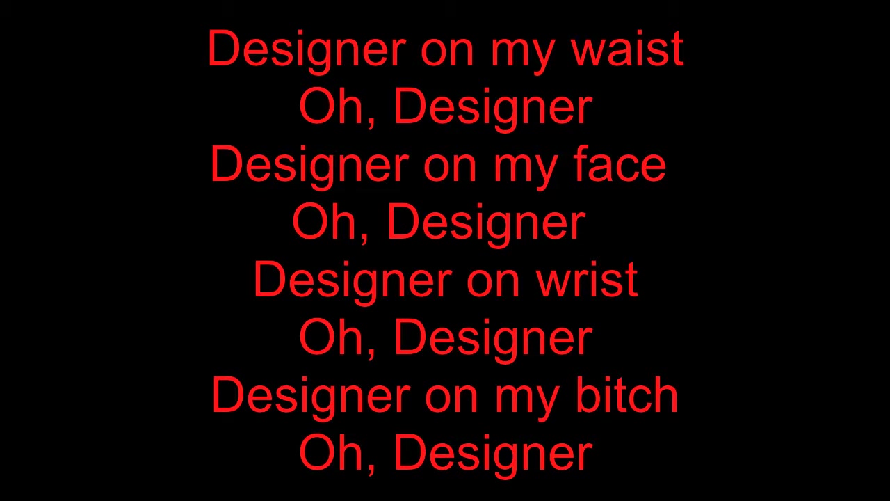 MIAShoota Designer lyric video