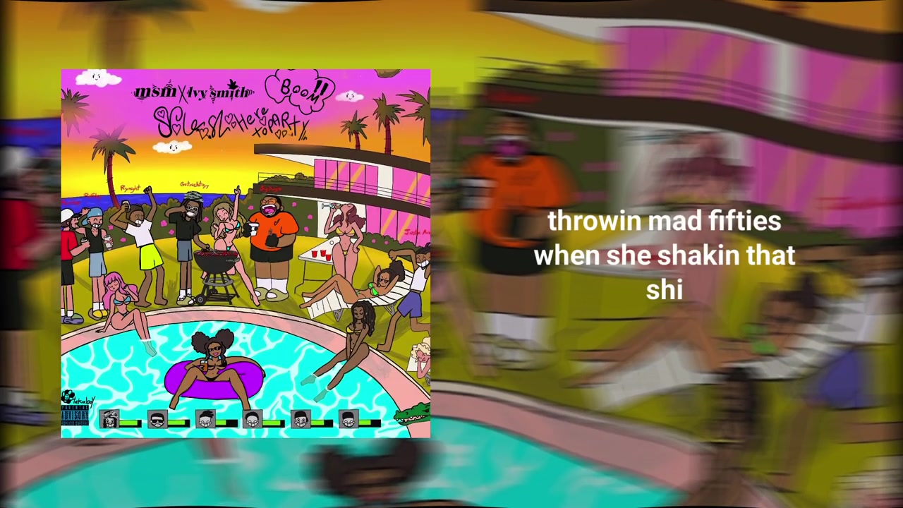 MSM x Ivy Smith - SPLASH / HERE TO PARTY (Official Lyric Video)