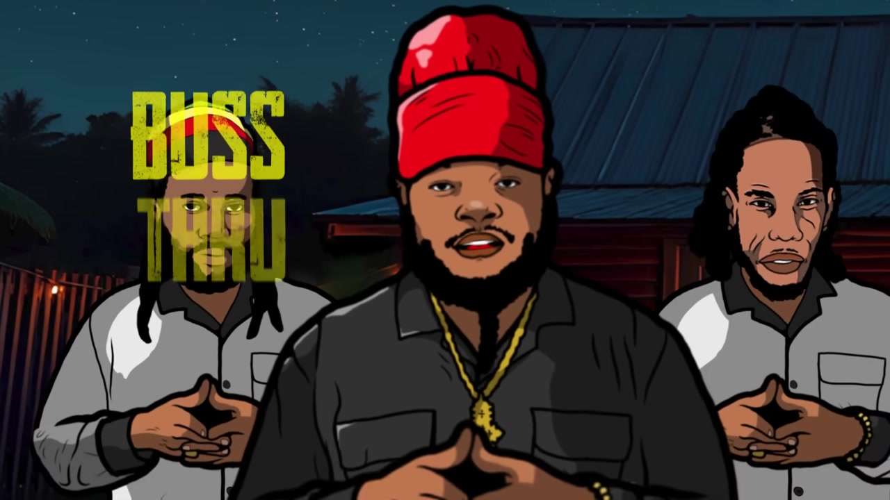 Pressure Busspipe, Dub Akom, Humbleness - Buss Thru (Visualizer)
